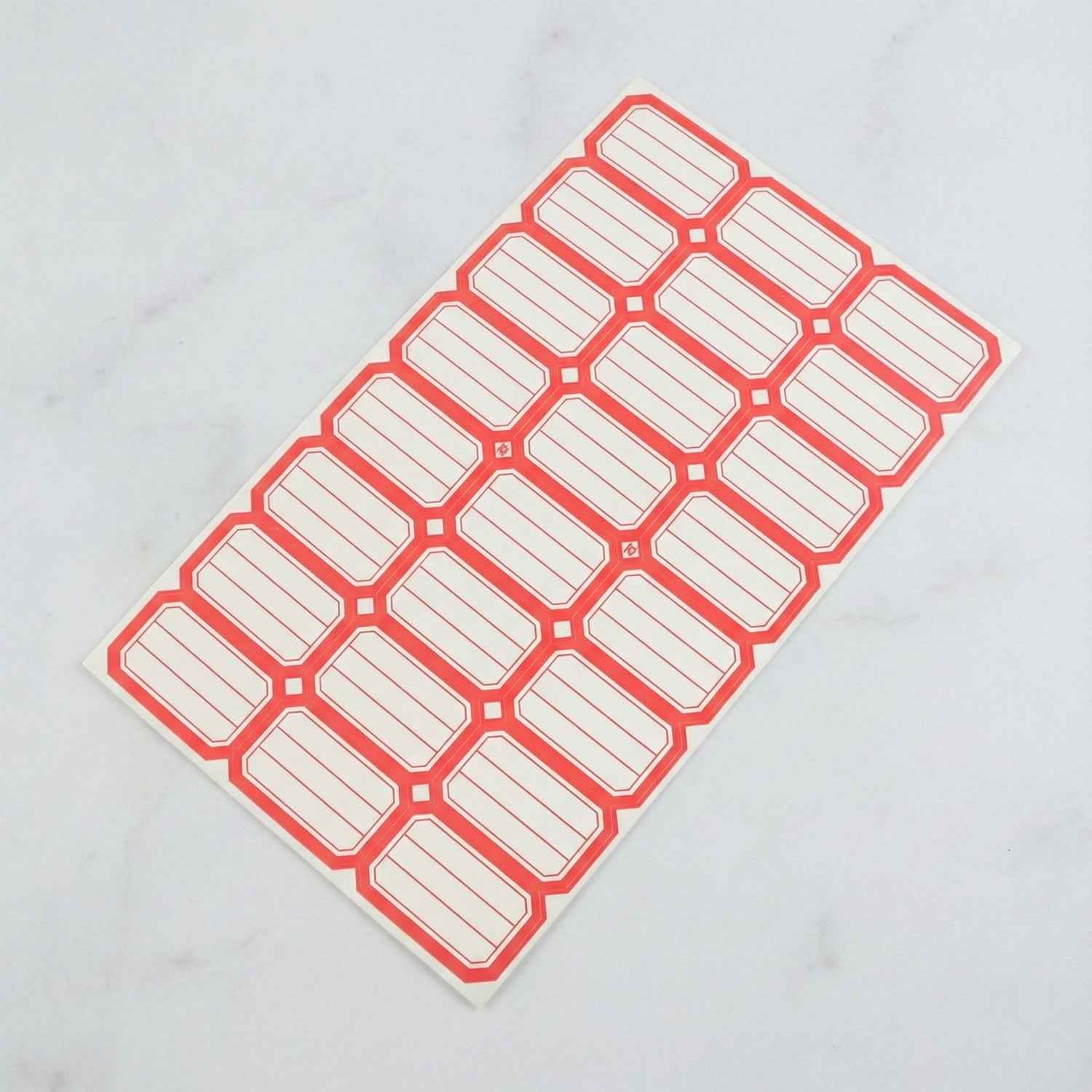 1 Sheets Self-adhesive Label Stickers