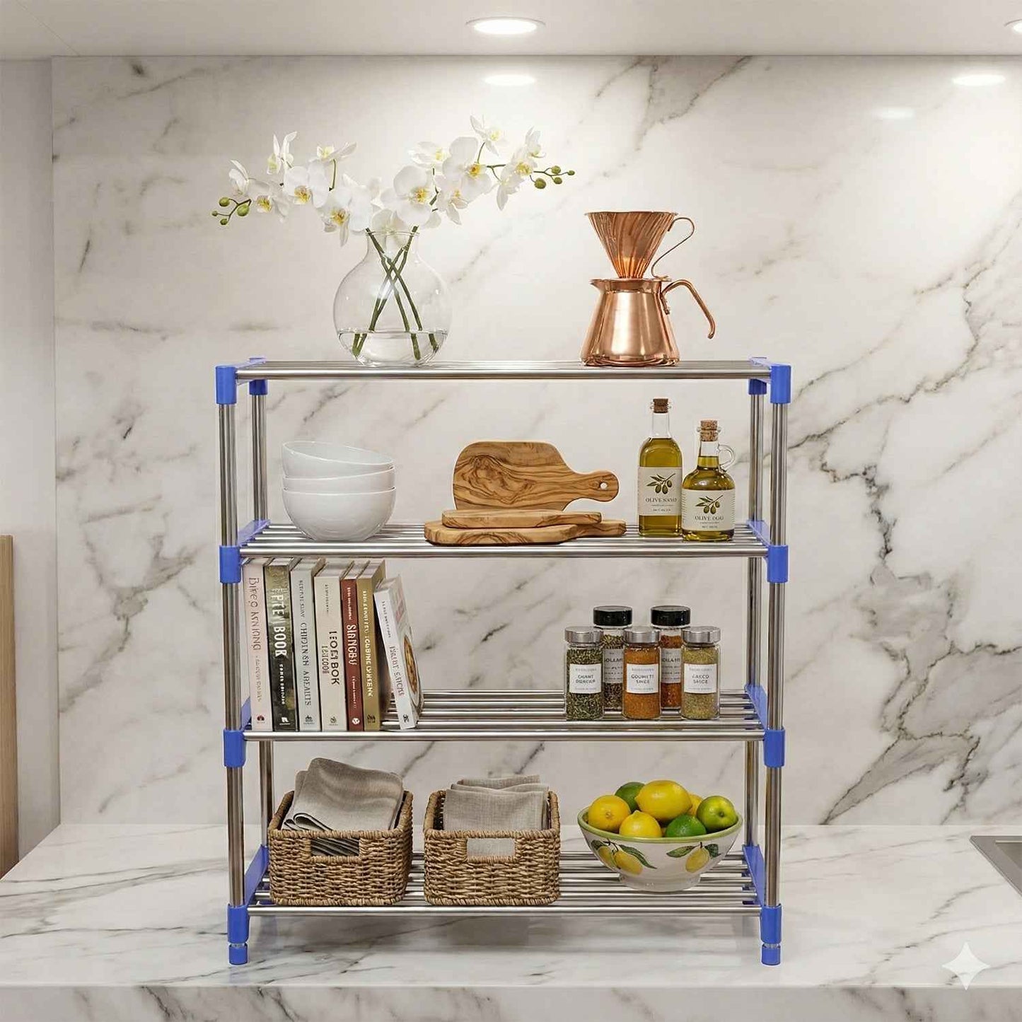 Multipurpose 4-layer Shoe Rack Organizer Set
