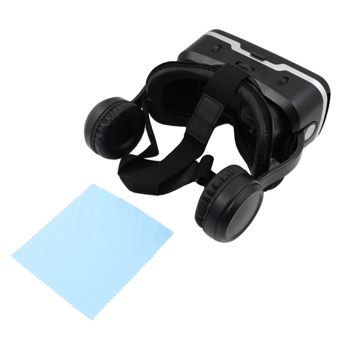 12836 3d Hd Vr Glasses Virtual Reality Goggles Headset For Ios For Android Smartphonevr Goggles-for 3d Vr Movies Video Games With Headphones (1 Pc) - Best Deals at BeSh Deals®