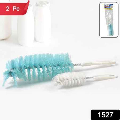 1527  Multi Purpose Long Handle Bottle Cleaning Brush For Swabs Jars Bottles Thermos Containers Sinks Dish Bowls
