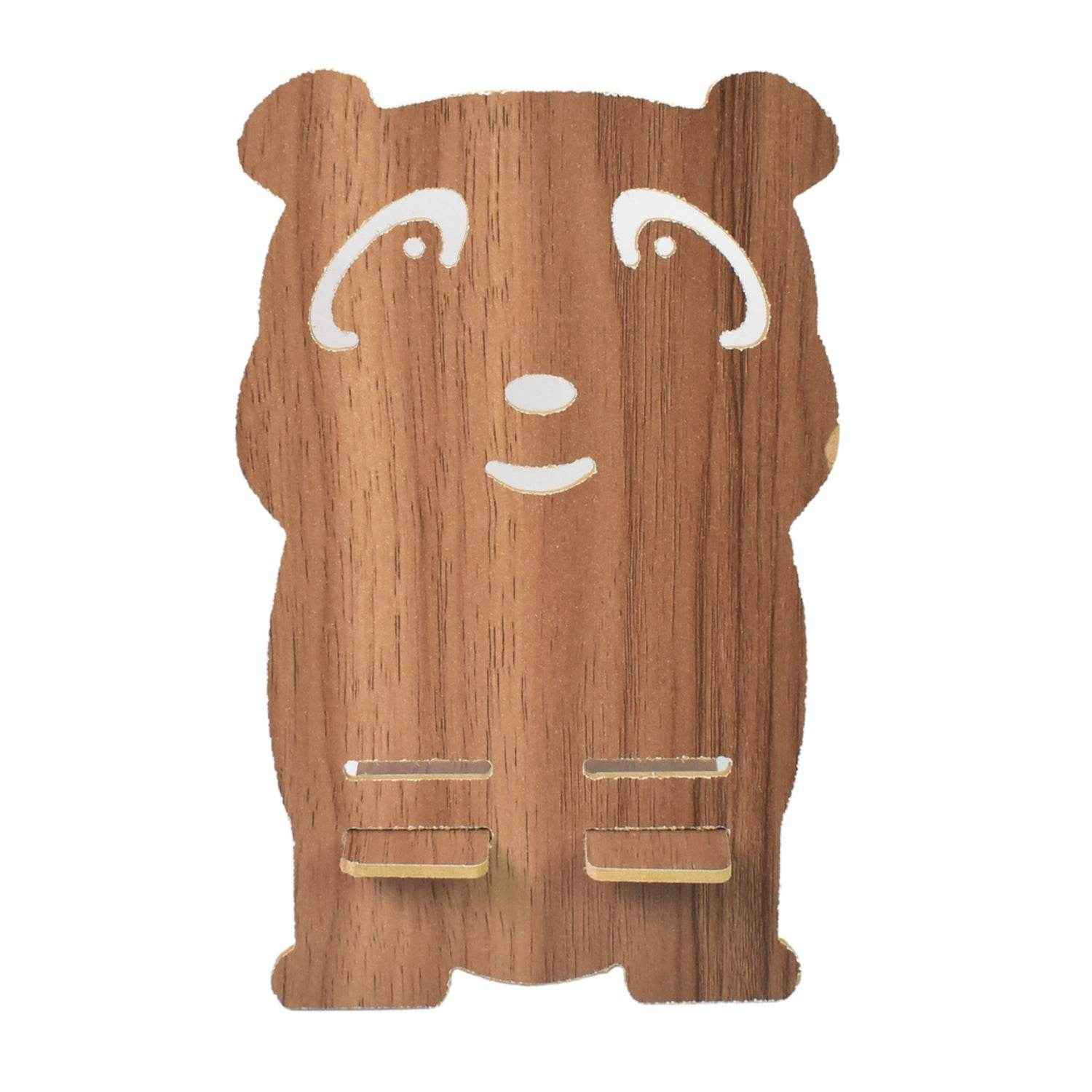Wooden Cartoon Shape Design Mobile Stand  (1 Pc) - Best Deals at BeSh Deals®