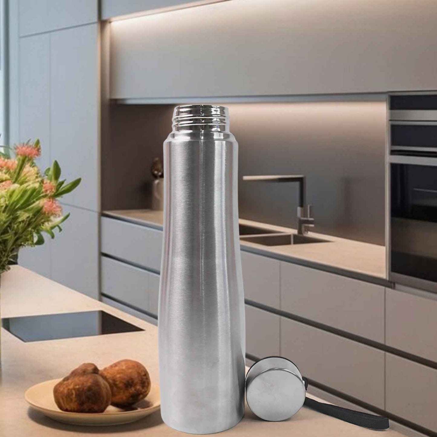 Stainless Steel Double Wall Vacuum-insulated Drink Water Bottle (1000 Ml)