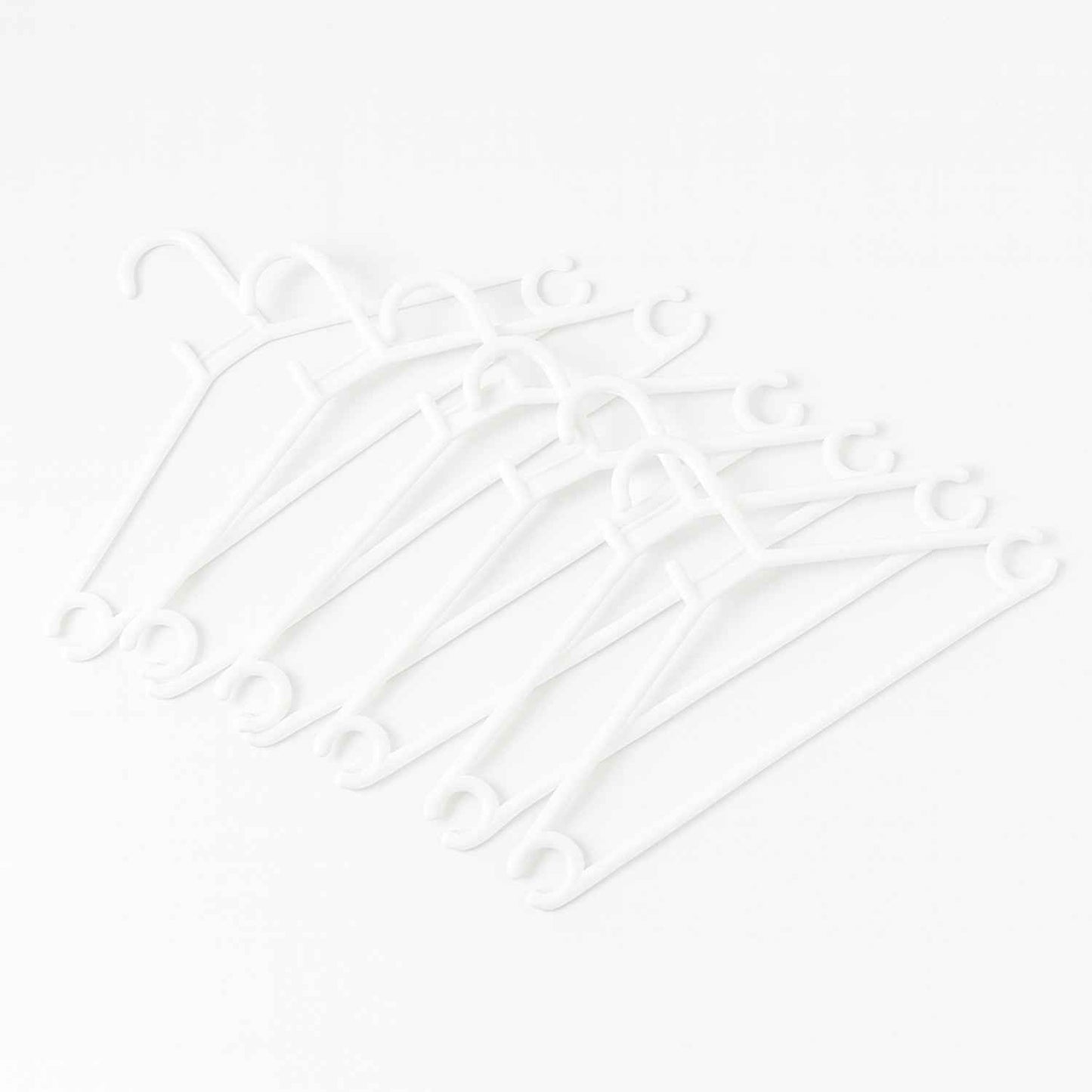 Plastic Clothes Hangers  Set Of 6