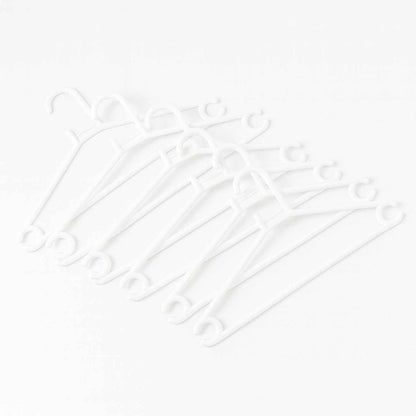 Plastic Clothes Hangers  Set Of 6