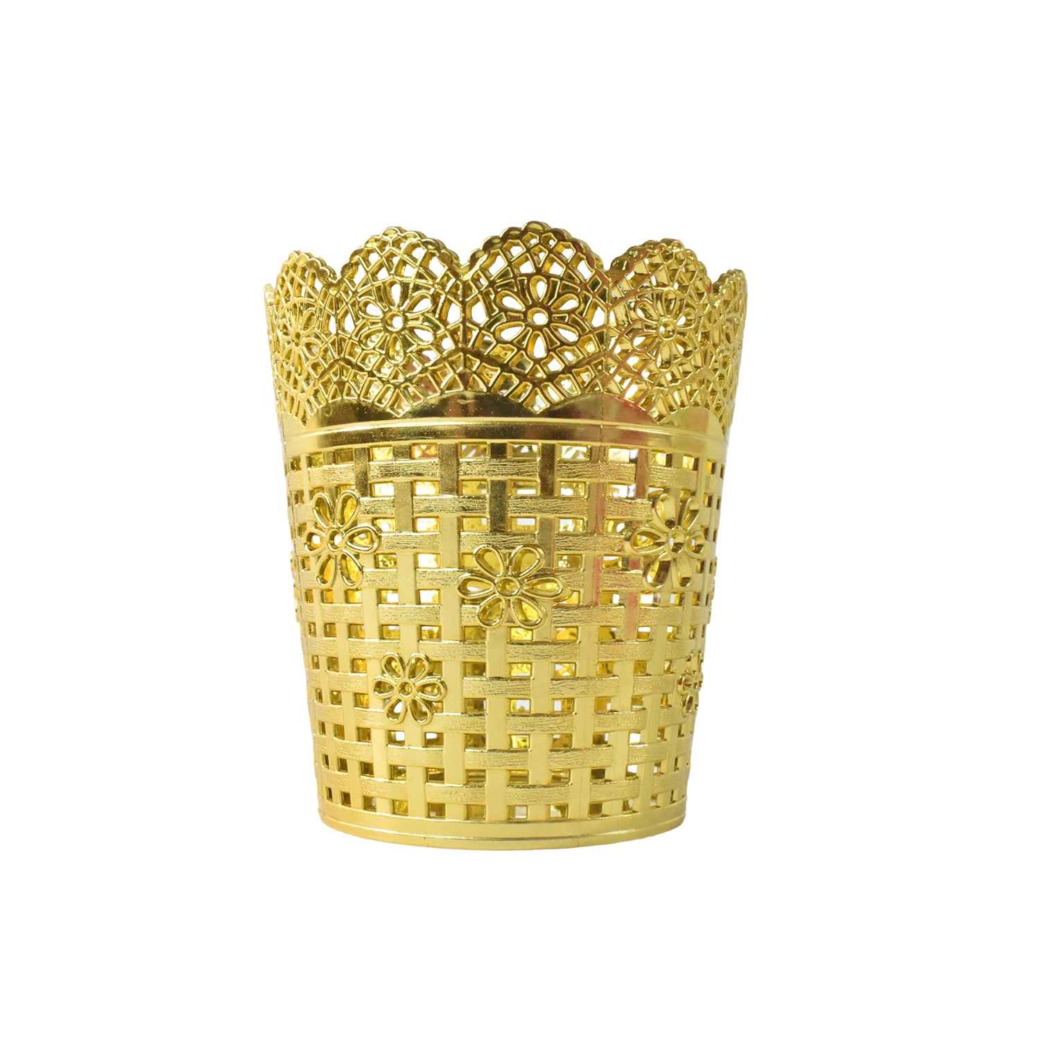 Pen Holder Office Desk Metal Mesh Pen Stand (1 Pc)