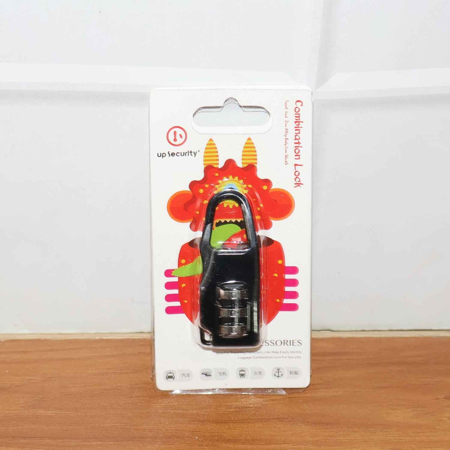 Secure 3-digit Combination Travel Lock (1 Pc)