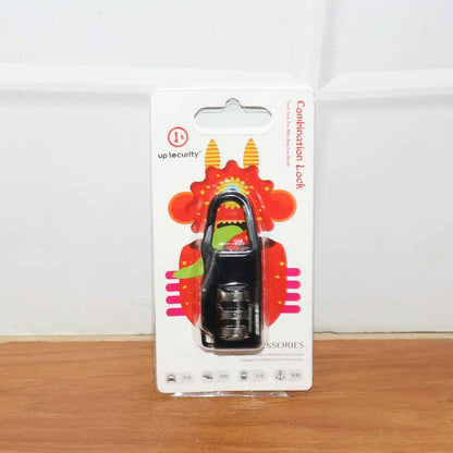 Secure 3-digit Combination Travel Lock (1 Pc)