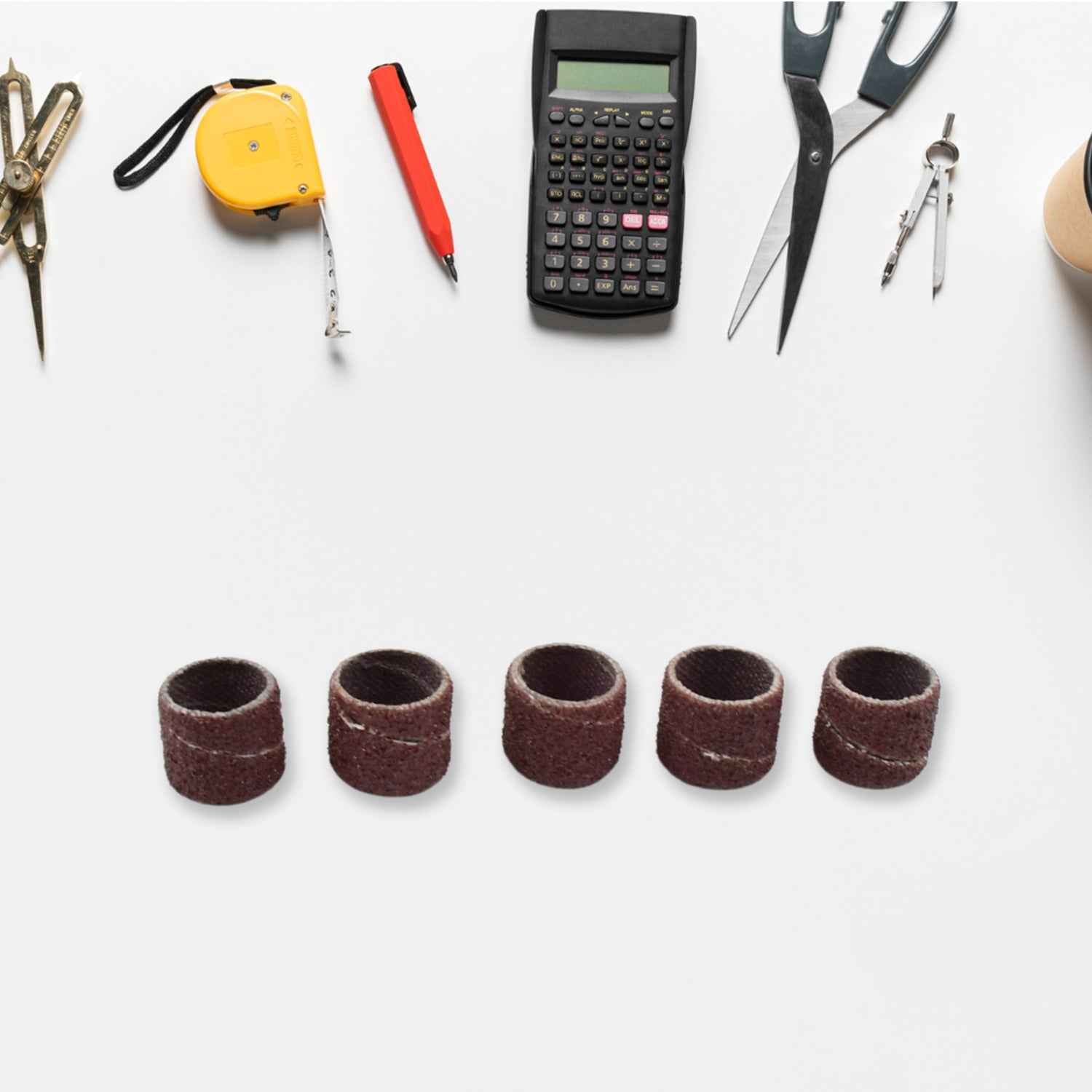 Drum Polishing Kit Drum Sanding Sleeves Widely Used (10 Pcs Set)