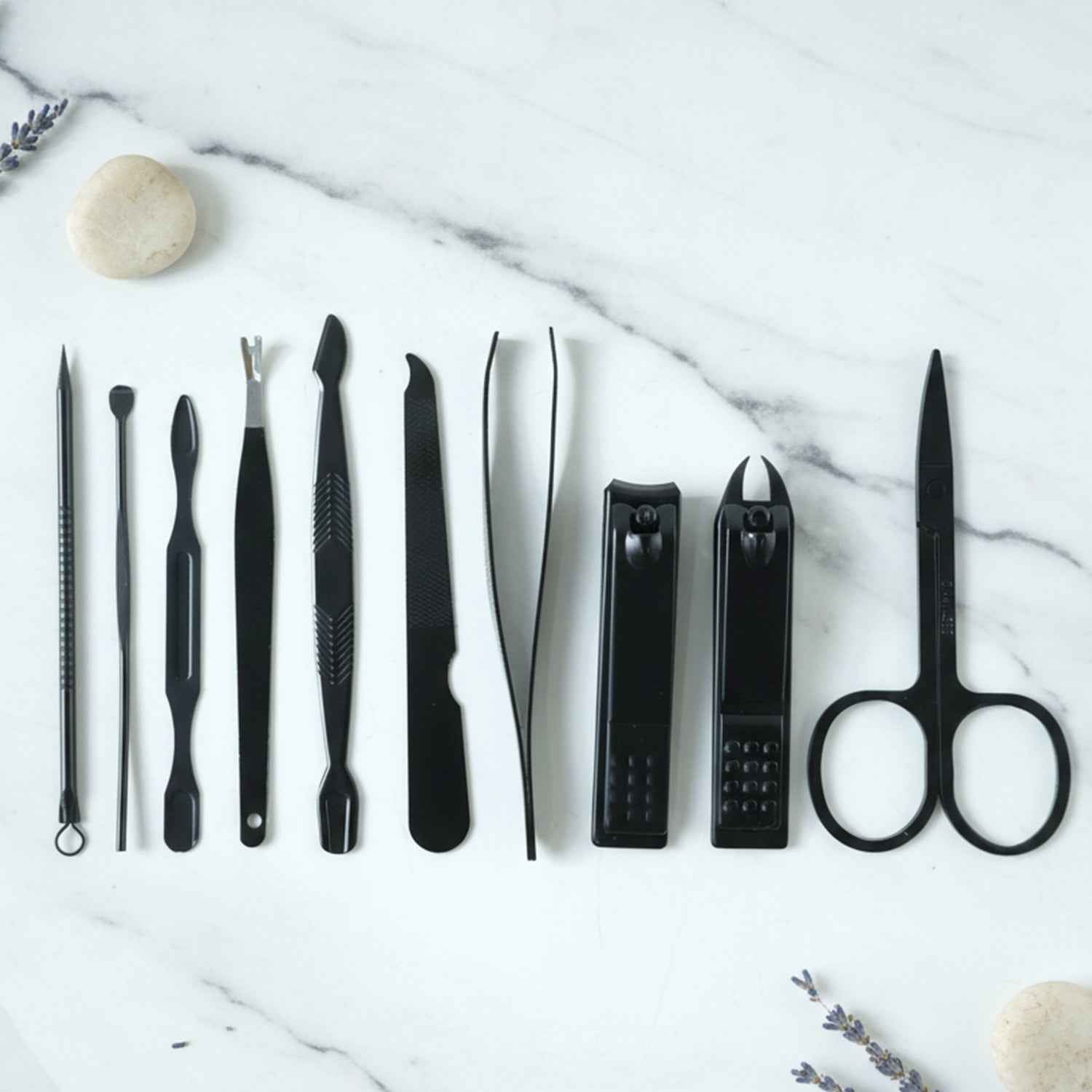 10 In 1 Professional Manicure Pedicure Grooming Kit