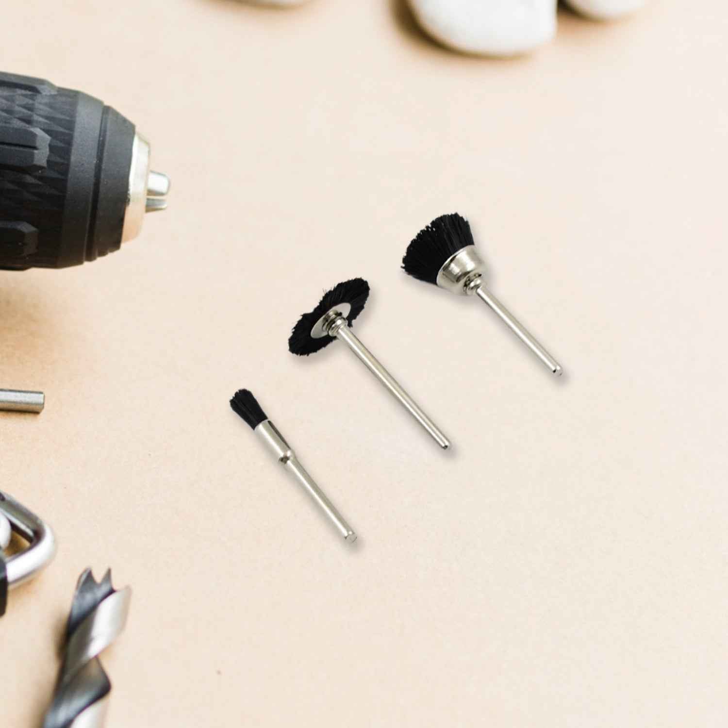 Brass Wire Wheels 3 Pcs Brass Wire Wheels Rust Removal Tool