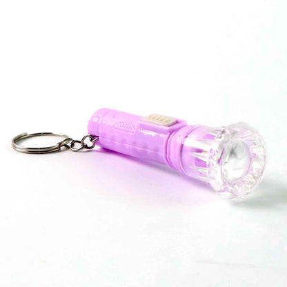 Mini Led Flashlight Keychain Torch (Mix Color  1 Pc)