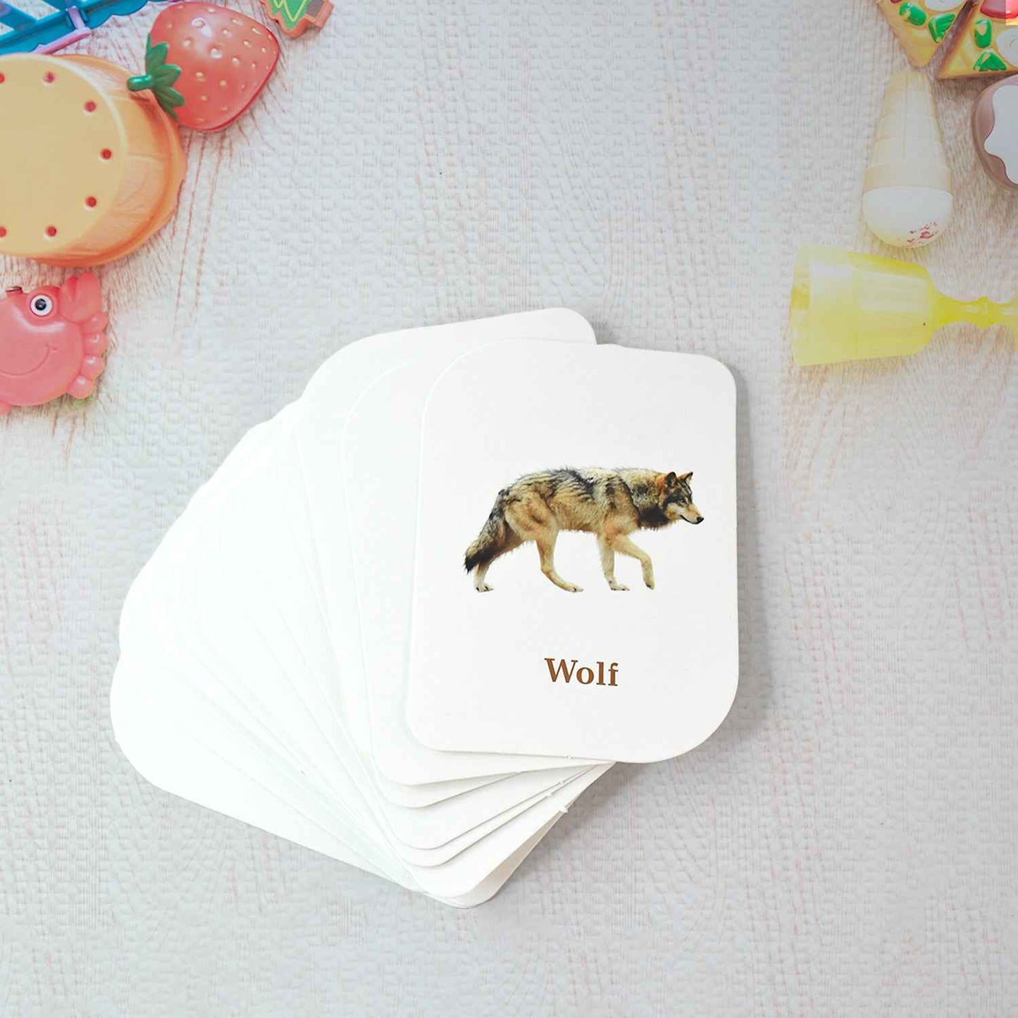 Kidkraft 32-piece Animal Flash Cards Set