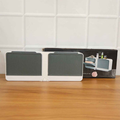 Wall Mounted 4-compartment Bathroom Storage  Soap Holder