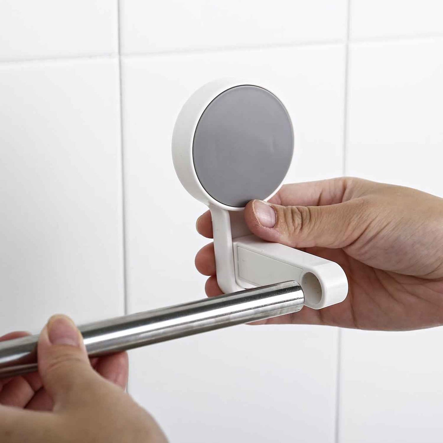 Self-adhesive Towel Rod  Rack - (1 Pc)