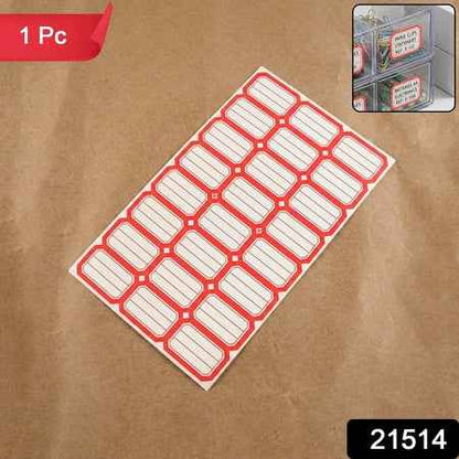 1 Sheets Self-adhesive Label Stickers