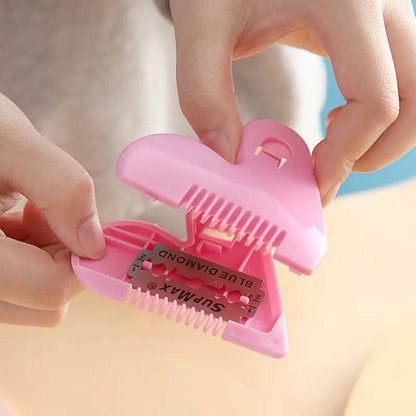 Heart Shape Plastic Hair Cutting Scissors (1 Pc  With Card Packing) - Best Deals at BeSh Deals®