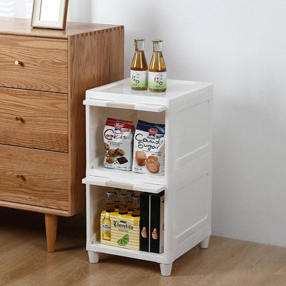 Multipurpose Storage Cabinet Storage Solutions Plastic Drawers  Multi Layer Wardrobe Storage Drawers  Foldable Multipurpose Drawer Units For Kitchen Bathroom Bedroom Cloth (2 Layer) - Best Deals at BeSh Deals®