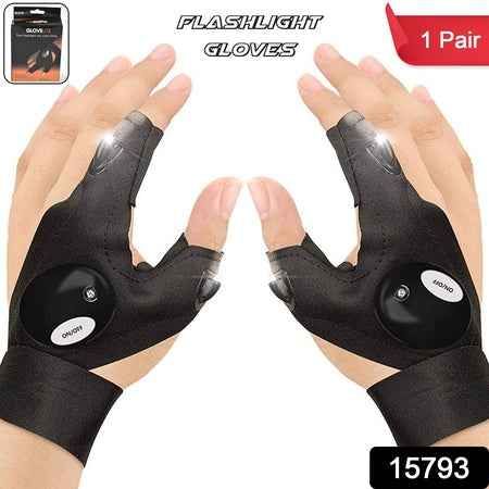Led Flashlight Gloves Gifts For Men (Hand Gloves Light  1 Pair)