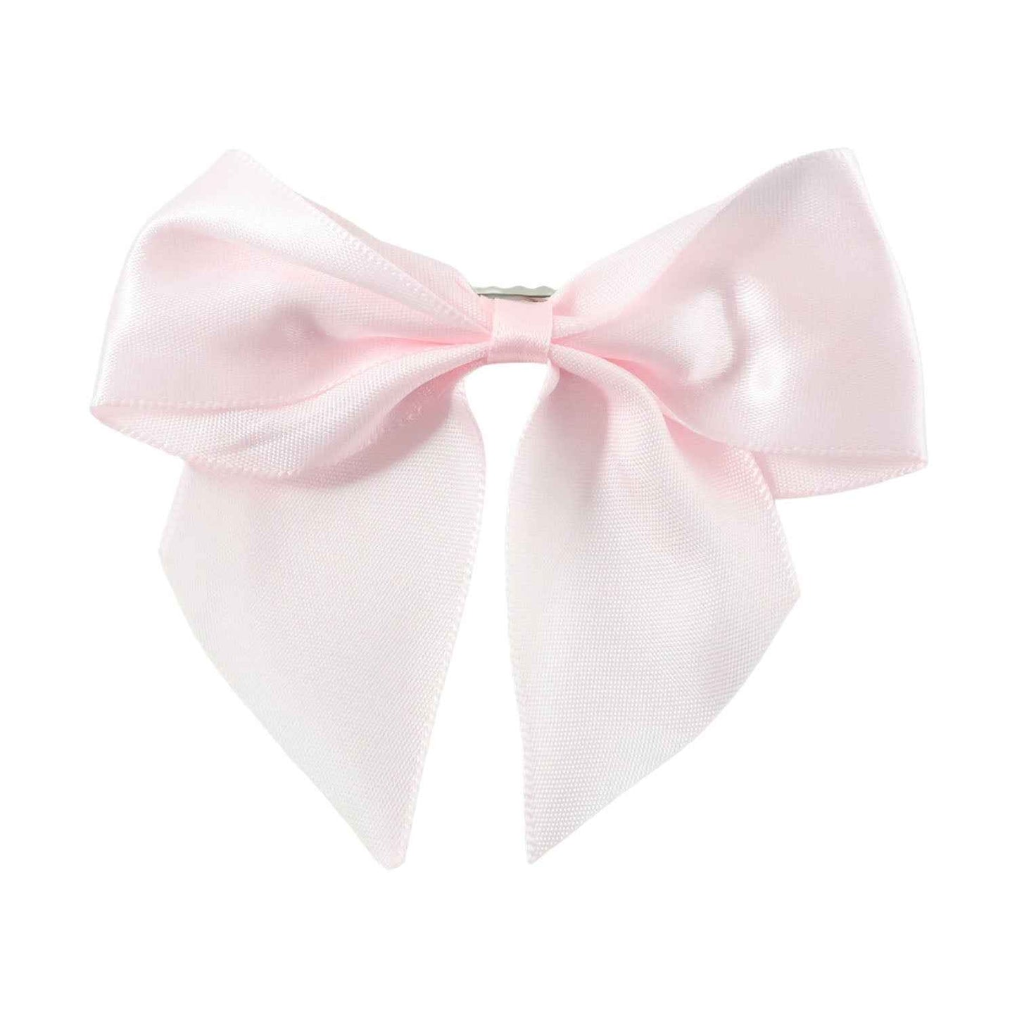 Elegant Satin Hair Bow Clip For Girls  Women (1 Pc)
