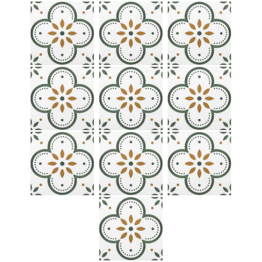 Peel And Stick Floor Tiles Kitchen  Bathroom Backsplash Sticker Detachable Waterproof Diy Tile Stickers For Wall Decoration Tiles Home Decoration (8x8 Inch  1 Pc Tiles)
