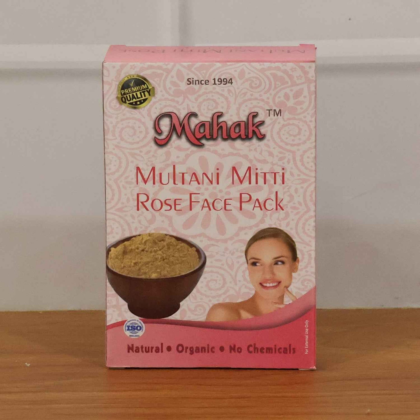 Herbal Multani Mitti  Rose Based Face Pack  80 Gm