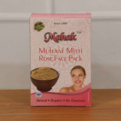 Herbal Multani Mitti  Rose Based Face Pack  80 Gm