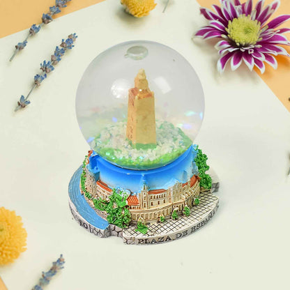 Snow Globes Souvenirs Desk Table Office Decoration (1 Pc)