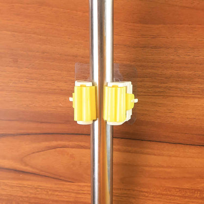 2177 Magic Sticker Series Self Adhesive Mop And Broom Holder