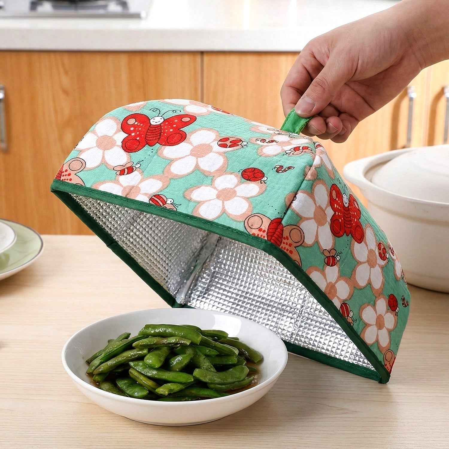 Foldable Food Cover (20 X 20 Cm 1 Pc)