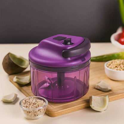 Supermom German Style Manual Hand-operated Vegetable Chopper 1000 Ml