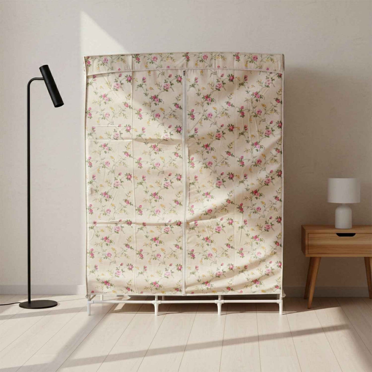 8 Compartment Portable Fabric Wardrobe Closet Collapsible Wardrobe Racks