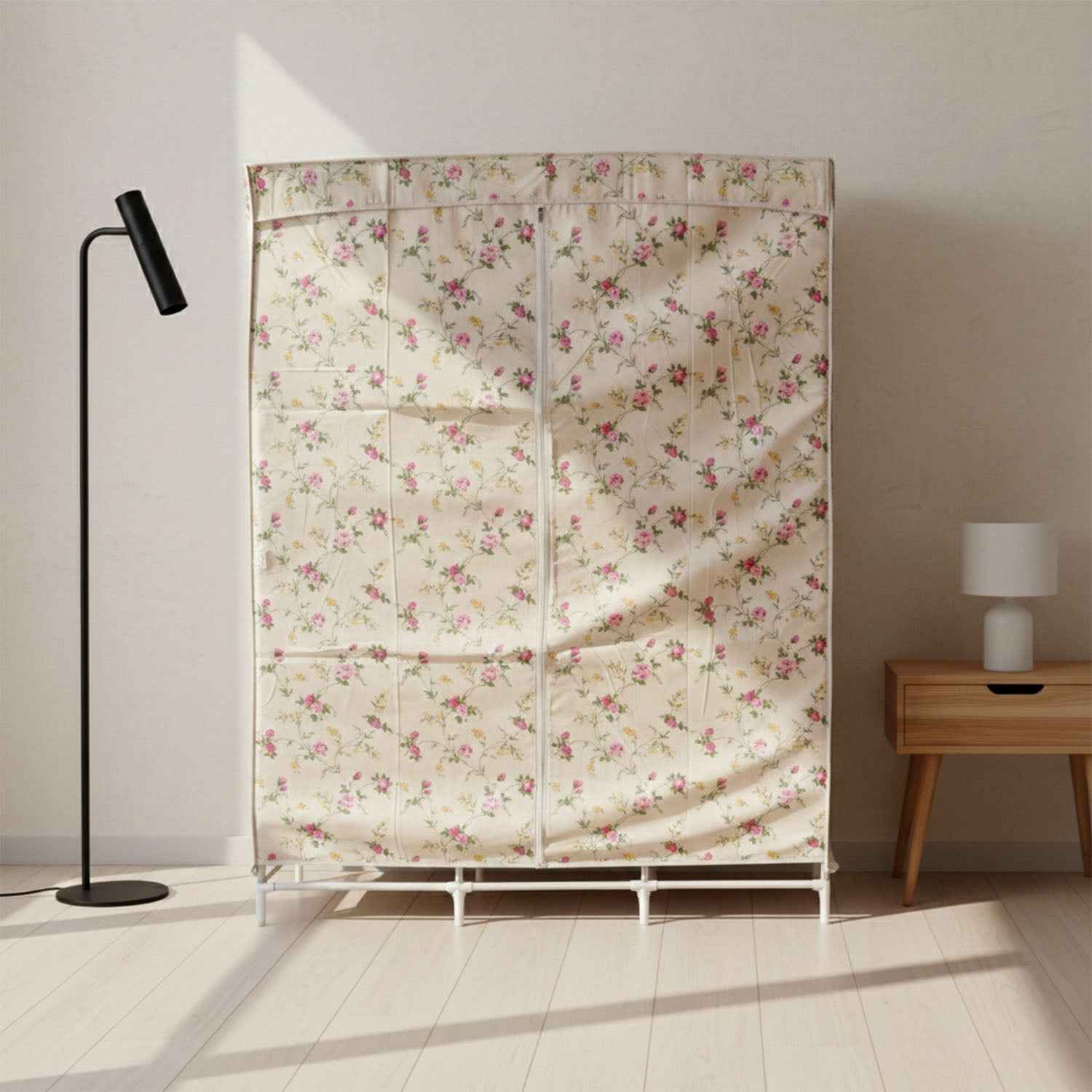 8 Compartment Portable Fabric Wardrobe Closet Collapsible Wardrobe Racks