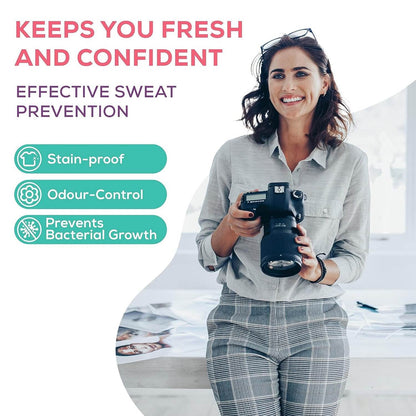 Beautiful Basics Underarms Sweat Pads Disposable (Pkts 6x 60 Pcs Set) - Best Deals at BeSh Deals®