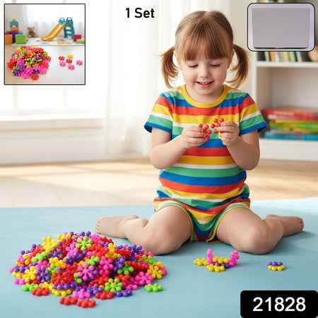 Diy Building Blocks Toy For Kids  Colourful Creative Puzzle (1 Set)