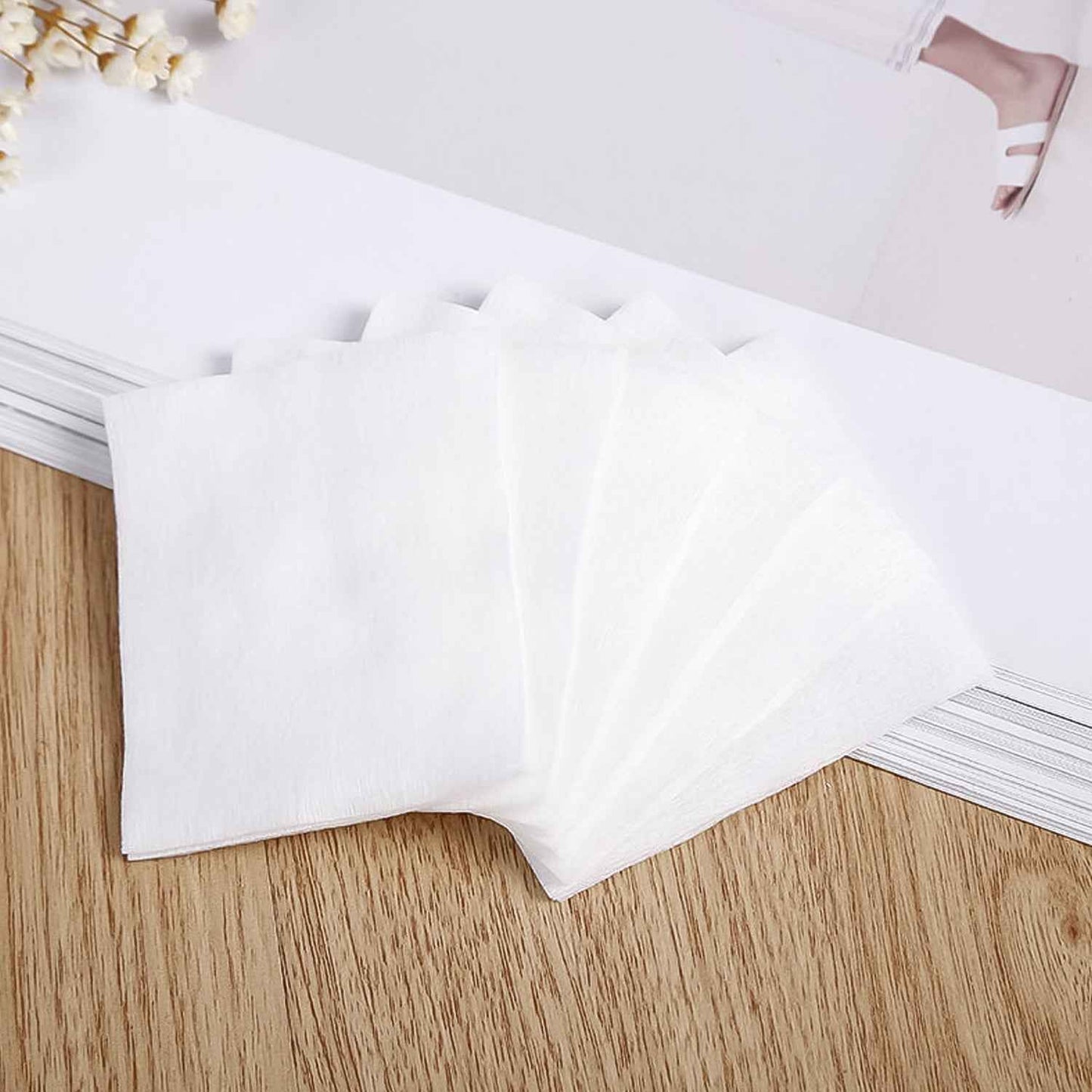 1391 Cotton Makeup Remover Pads For Women Girls (Pack Of 40)