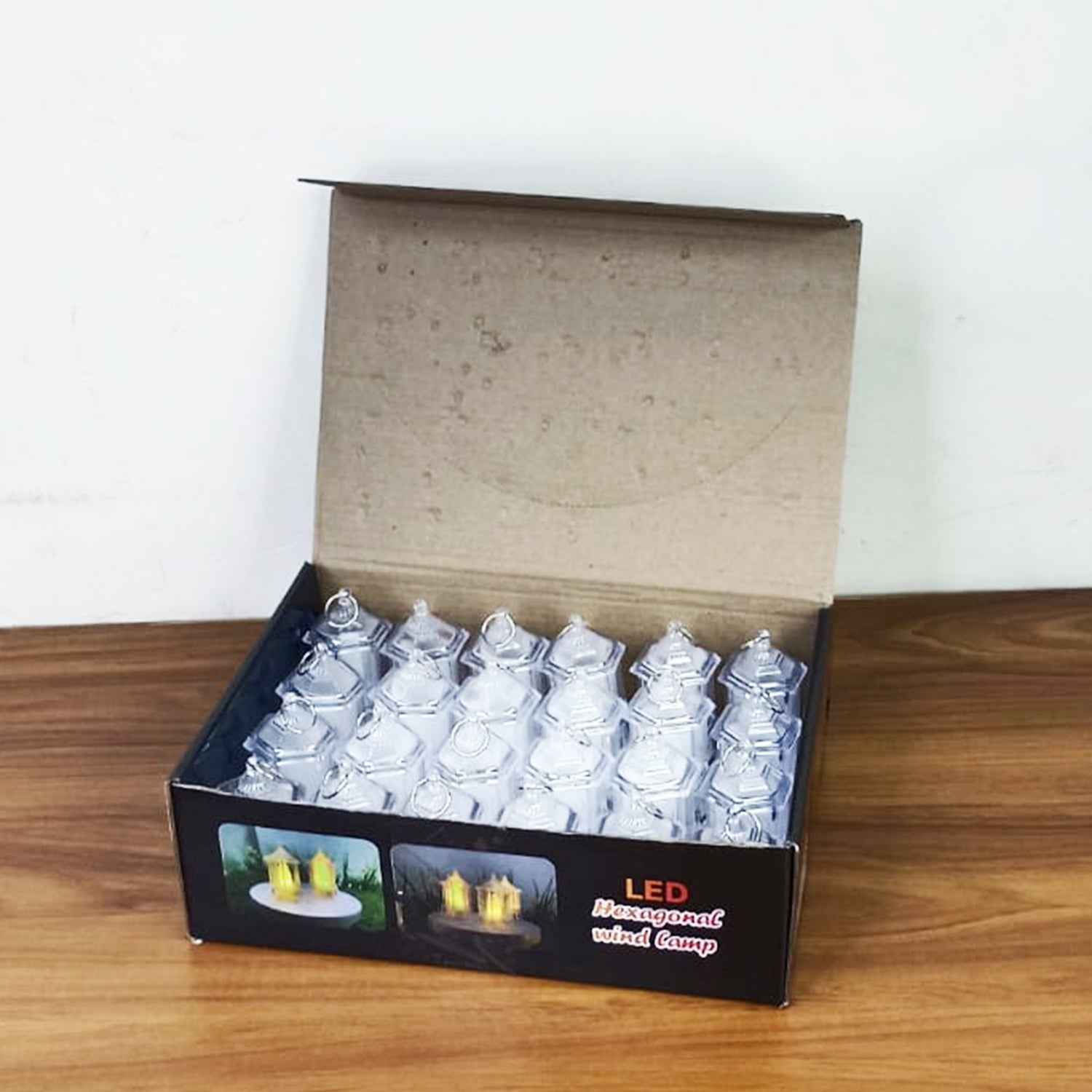 Set Of 24 Led Decorative Lantern Lights  Candle