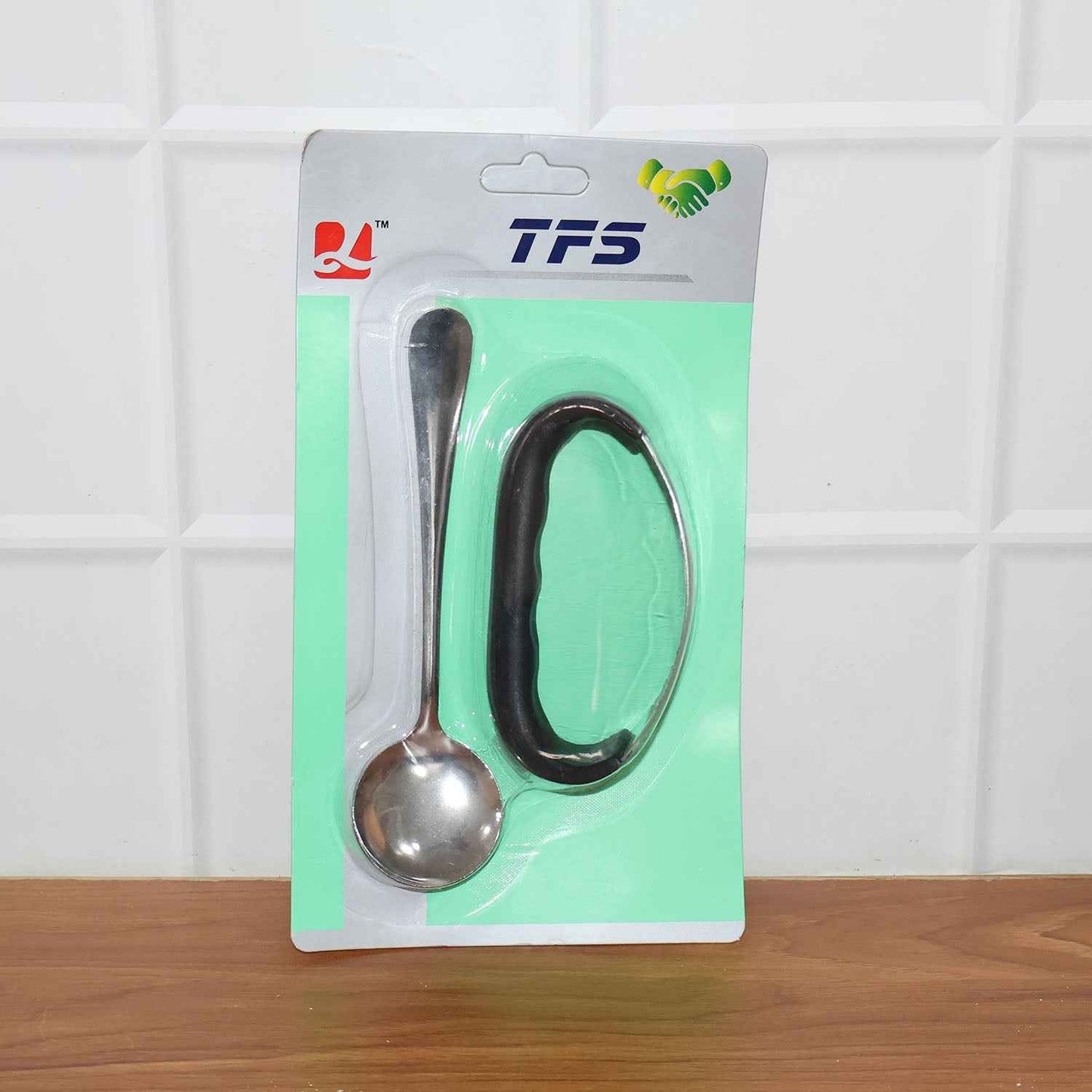Heavy-duty Garlic Press Tool With Spoon Set (2 Pc Set)