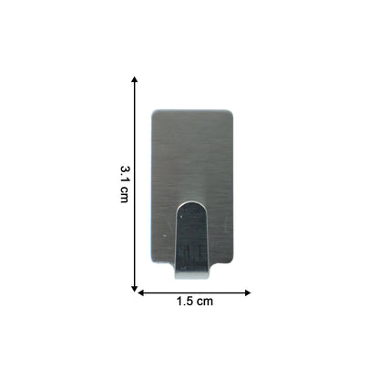 Self Adhesive Wall Hooks Set (Pack Of 6)