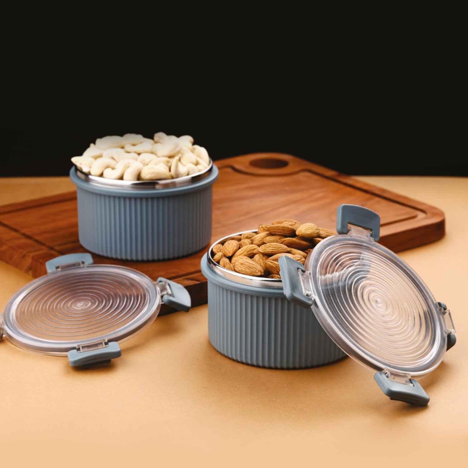Apex Rustic Jar Set  2 Pcs 450ml Each Approx
