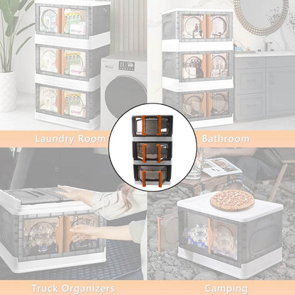 Plastic Folding Wardrobe Storage Organizer (3 Layer  1 Pc) - Best Deals at BeSh Deals®