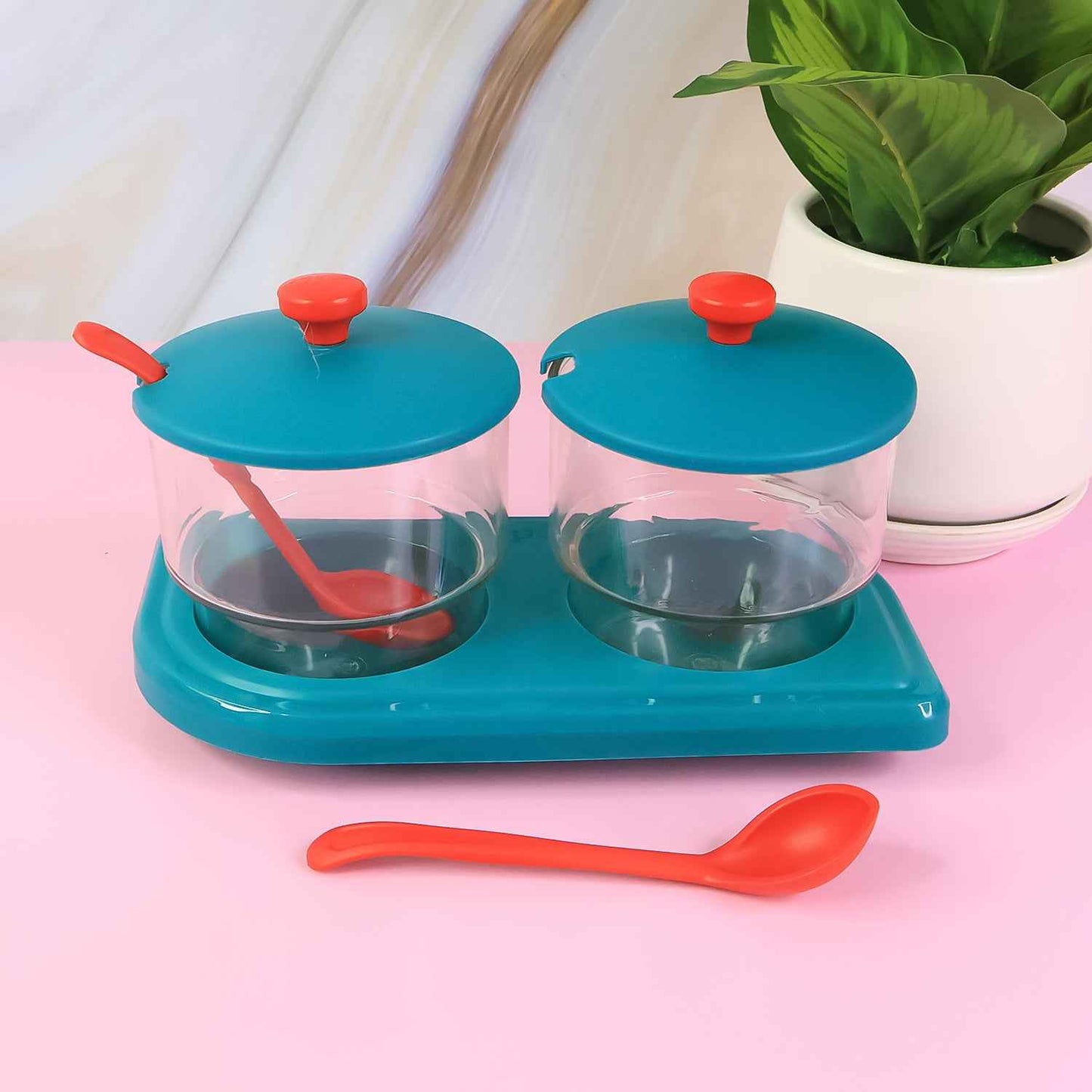 Supermom Storewell Multipurpose Spice And Condiment Container Set (2 Pc)