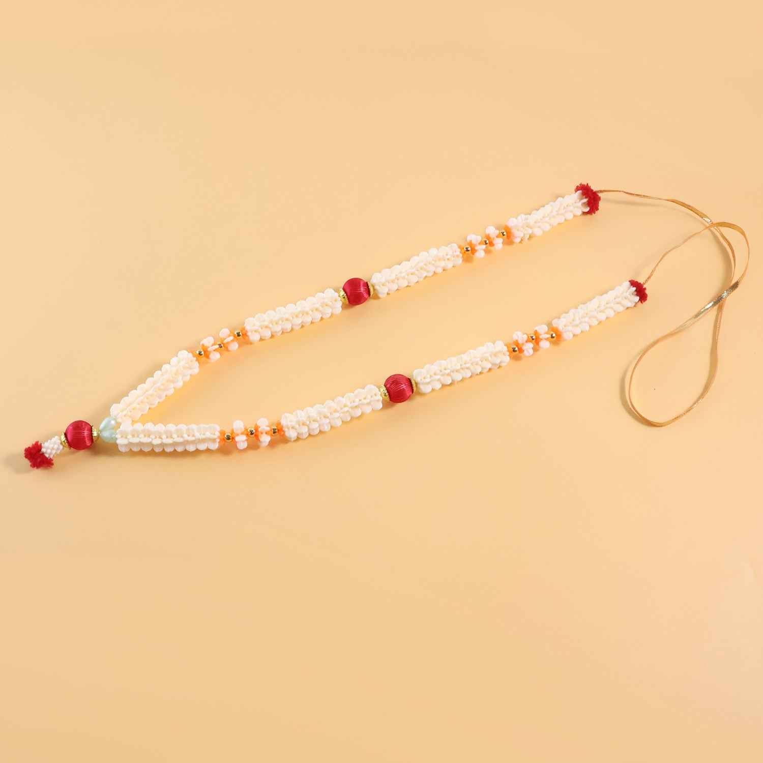 Traditional Decorative Pooja Gajra Garland (1 Pc)