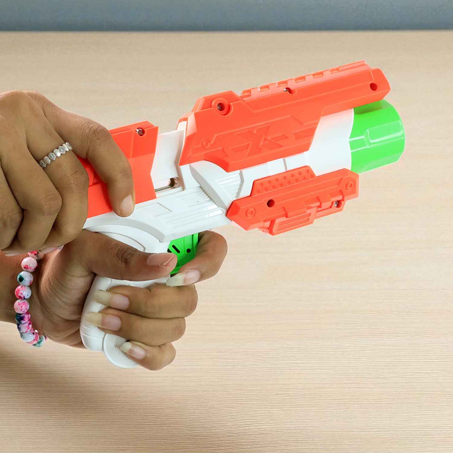 Z Master Toy Gun With Foam Bullets Compact Shooting Toy For Kids