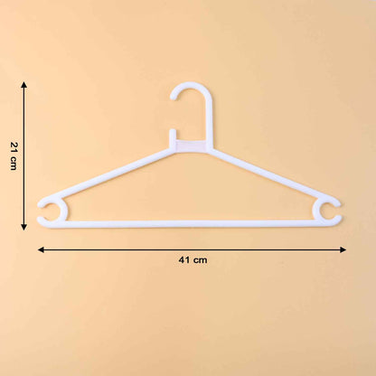 Plastic Clothes Hangers  Set Of 6