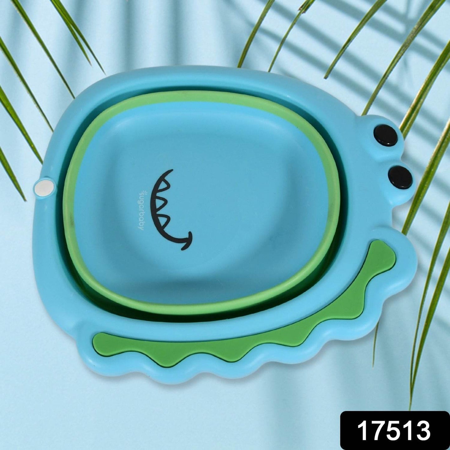 17513 Frog Shape Wash Basin Space Saving Multi Function Foldable Baby Wash Basin Easy Clean Lightweight Thicken For Washing Face For Home (3331cm  1 Pc) - Best Deals at BeSh Deals®