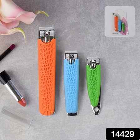 3 In 1 Nail Clipper Set Compact Nail Cutter Big Size And Small Sizes