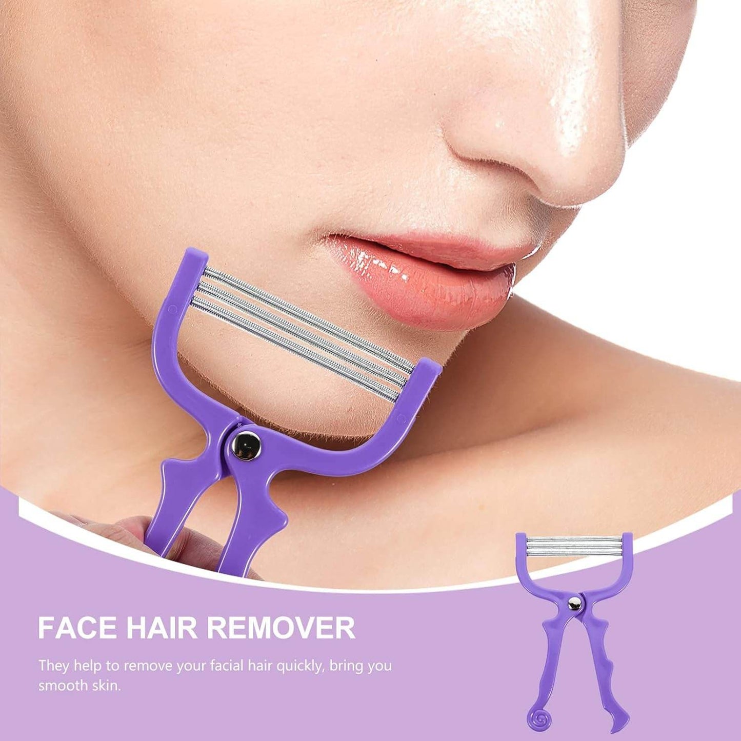 Facial Hair Remover Depilator Threading Hair Removal Face (1 Pc) - Best Deals at BeSh Deals®