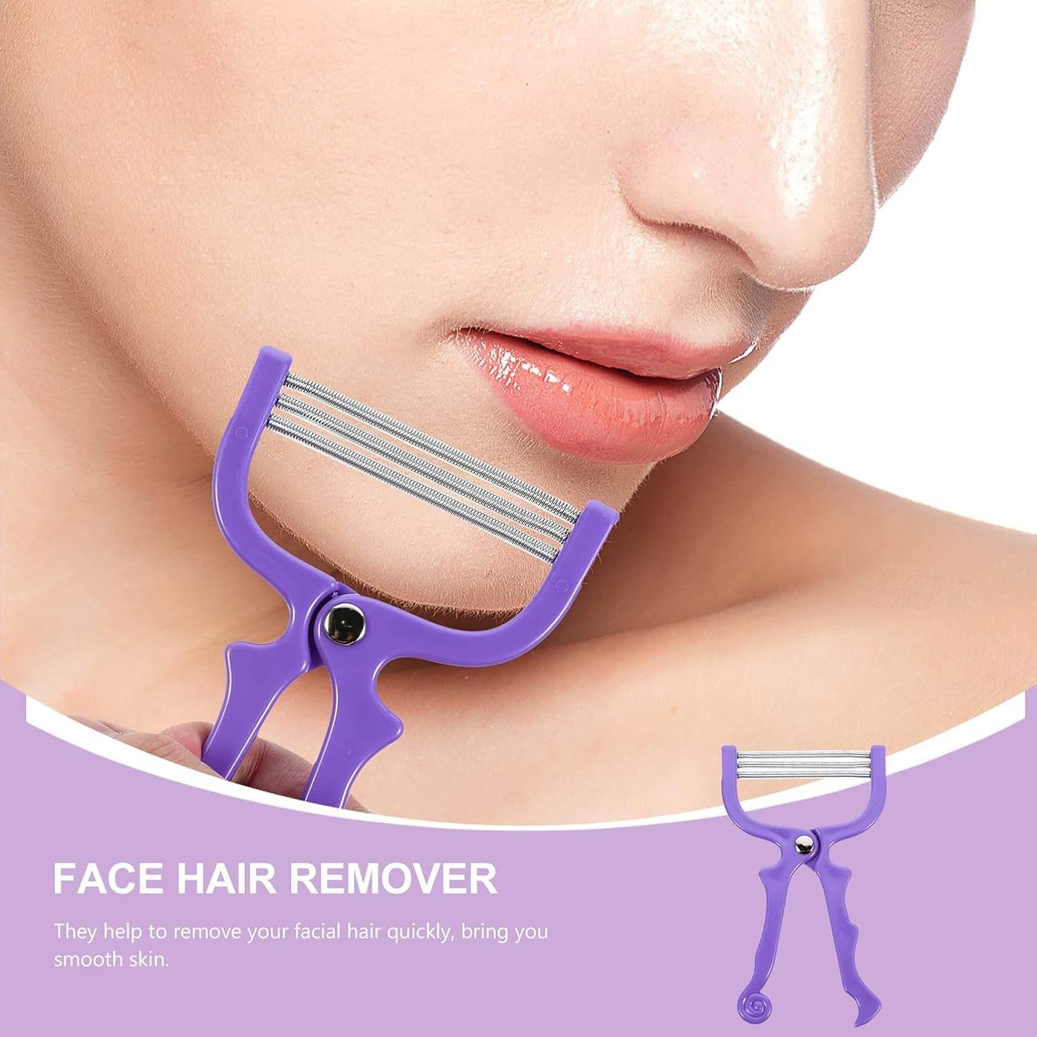 Facial Hair Remover Depilator Threading Hair Removal Face (1 Pc) - Best Deals at BeSh Deals®