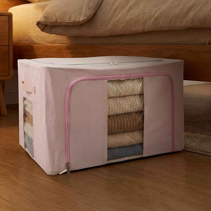 Foldable Fabric Clothes Storage Organizer Box (33  49 Cm 1 Pc)