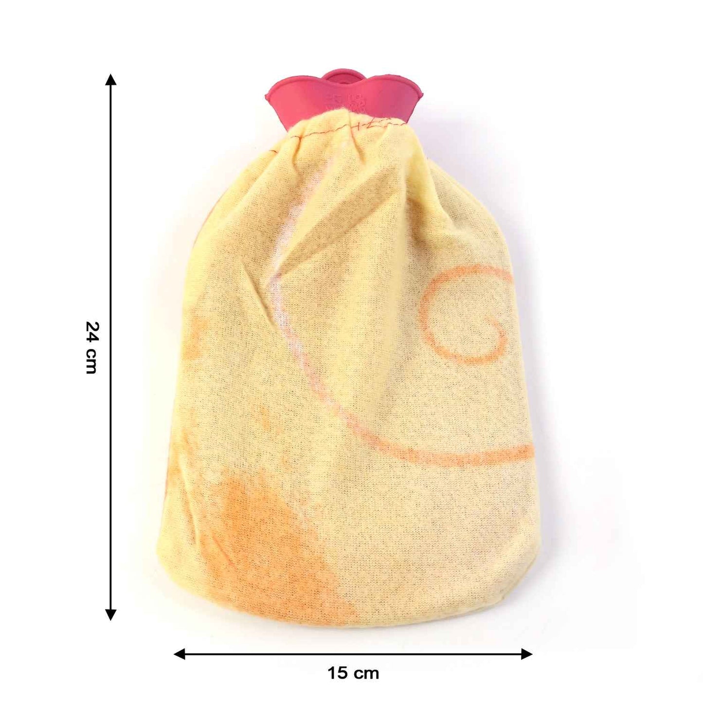 Reusable Hot Water Bag With Soft Fabric Cover (1 Pc)